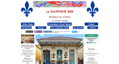 Desktop Screenshot of ladauphine.com